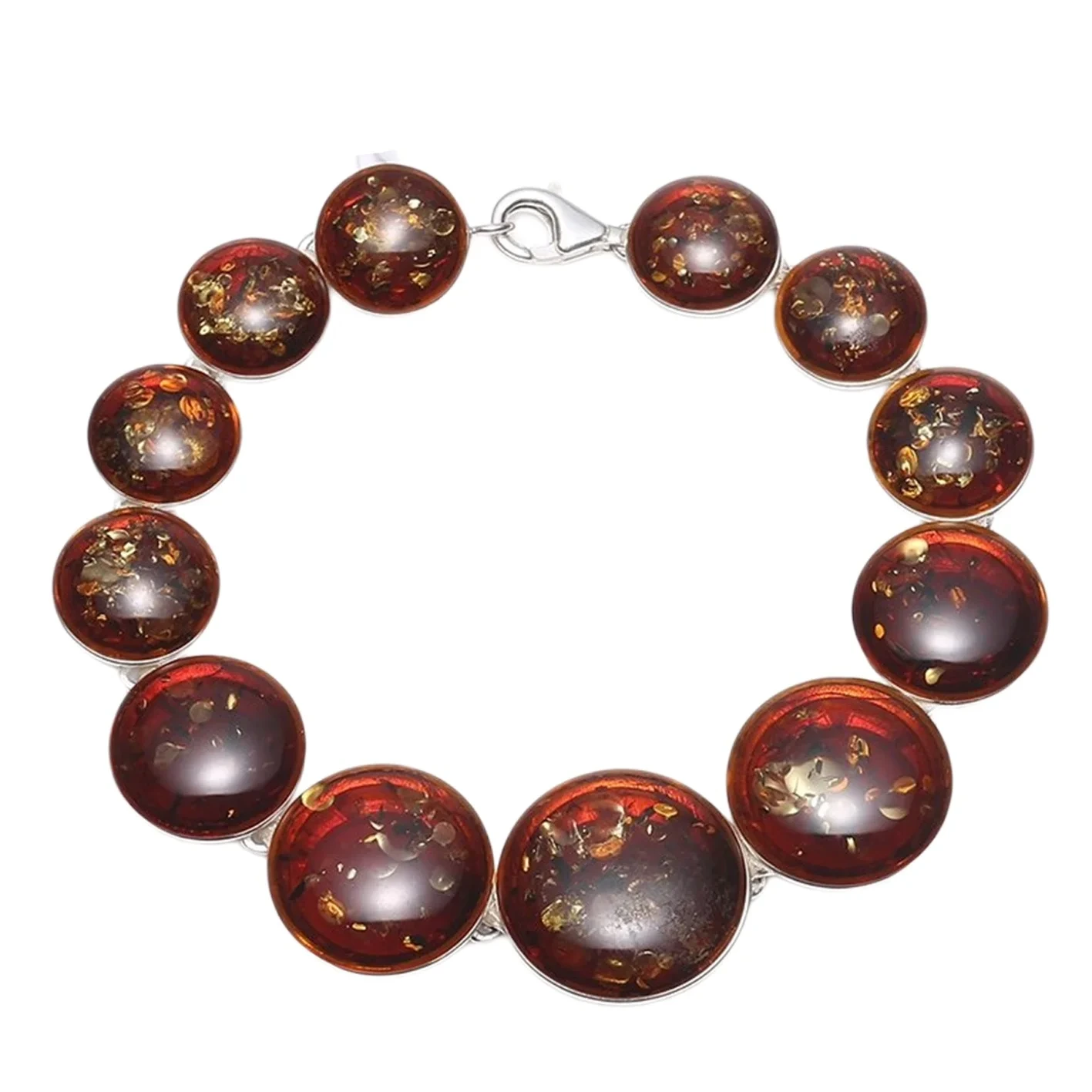 Natural Amber Beads Gemstone Bracelet Fashion Design 20.8g Made Of Natural Amber Jewelry For Gift Elegant Huge Gemstone 1