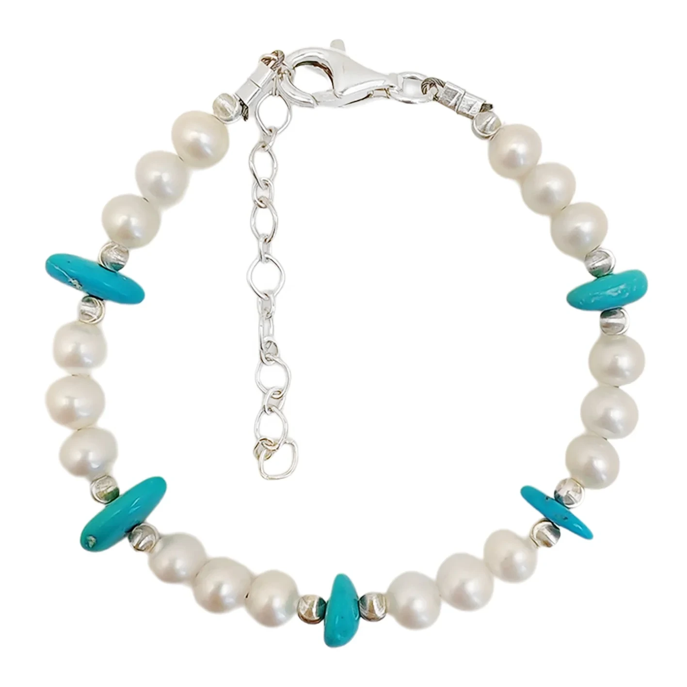 Beautiful Pearl Bracelets And Natural Turquoise Hot Models Are Simple And Elegant And Modern 1