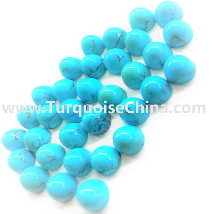 Aangepaste natuurlike turkoois krale lewer vervaardiger | Zh edelstene 7
