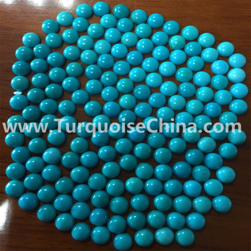 ZH Gems | gwo founisè kabochon turkwaz natirèl 7