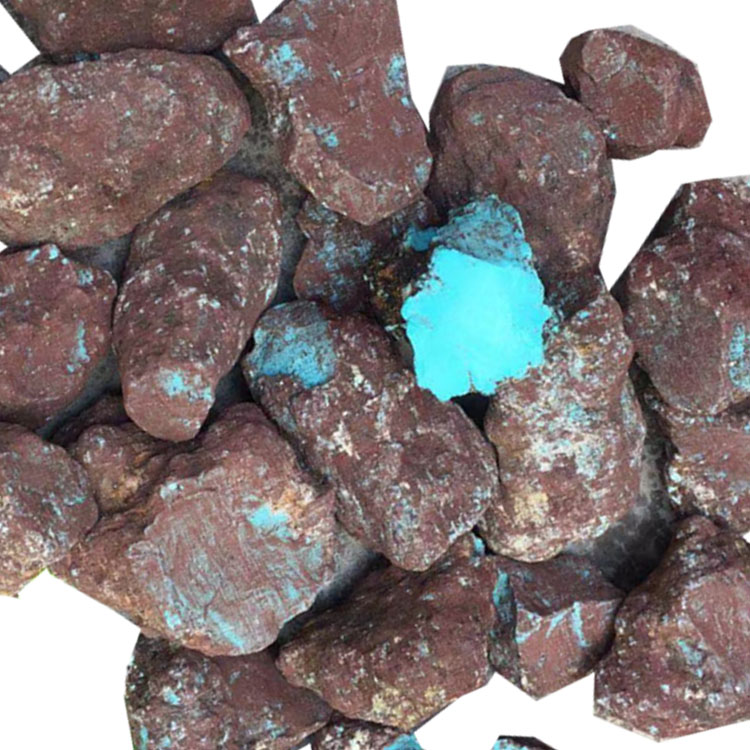 Přírodní tyrkysová hrubá na prodej na velkoobchodních cenách | Zh Drahokamy 8