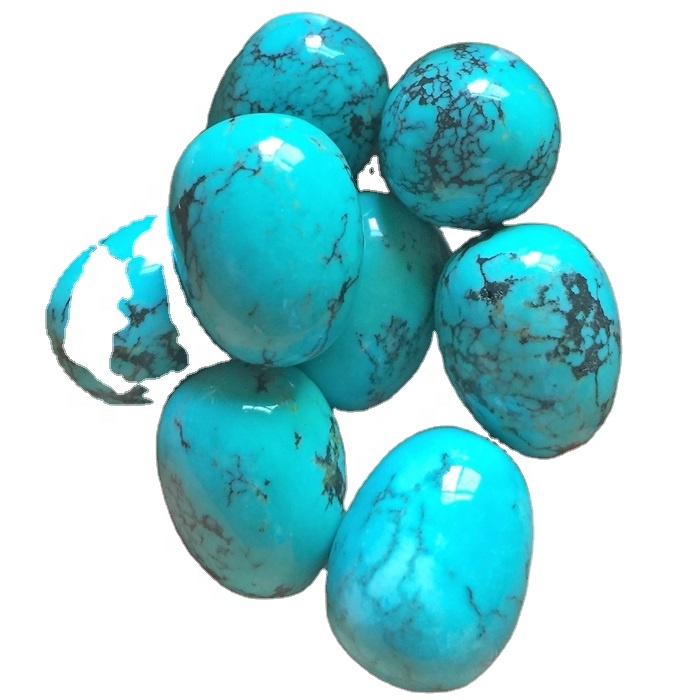 Custom batu pirus manik bisnis Produsén | ZH Batu Permata 8