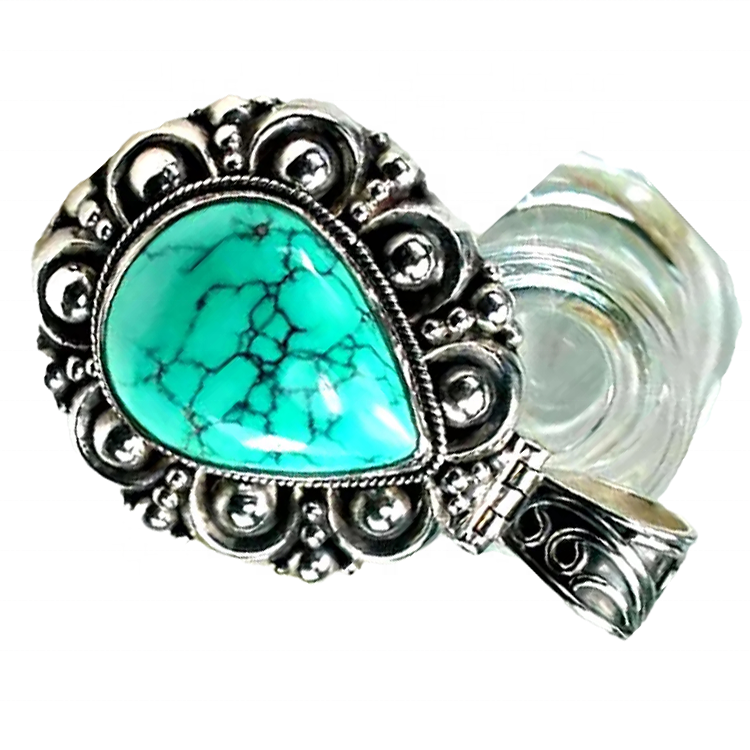 suplai pendant pirus héjo sampurna | ZH Batu Permata 8