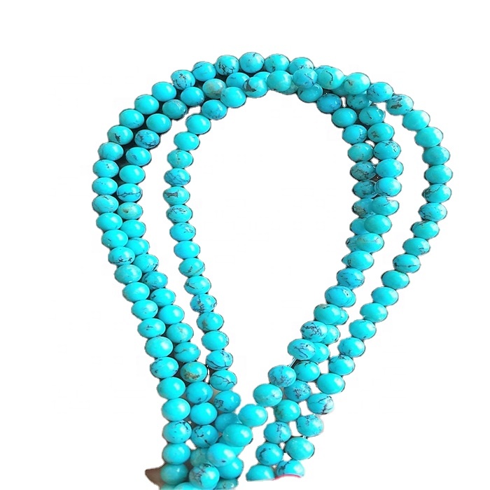 Custom sare kageulisan turquoise chip supplier Produsén | ZH Batu Permata 8