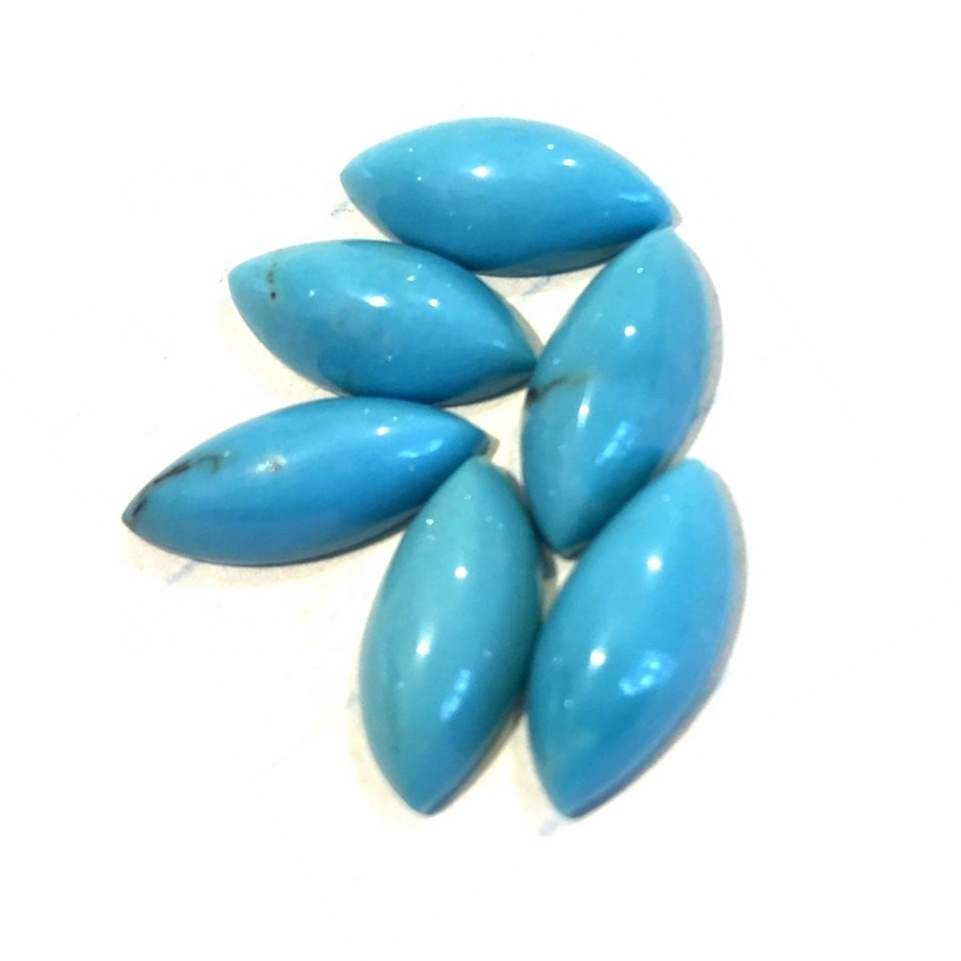 Turquoise Cabochons برای فروش در قیمت های عمده فروشی | Zh Gems 8