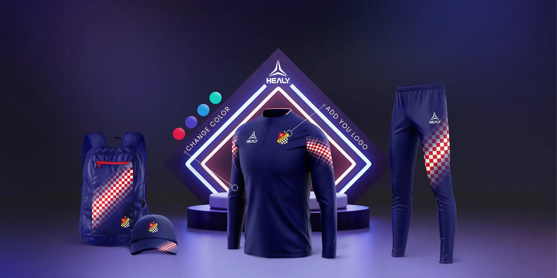 How Many Brands Are Marketed By Healy Apparel? 1