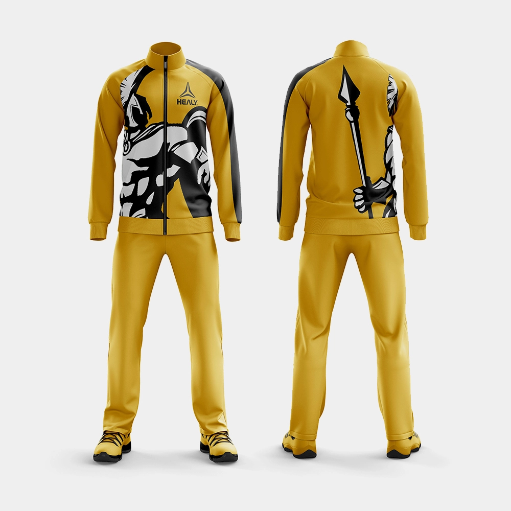 Løbetrøjer Træningsjakke Herre Fodbold Sweatsuit Sæt Langærmet 1