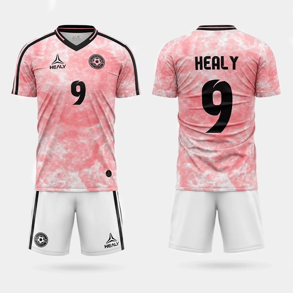 Ta'aloga Si'osi'omaga i le Fale Soka Uniform Custom Sublimation Logo Club Soccer Jersey New Season 1