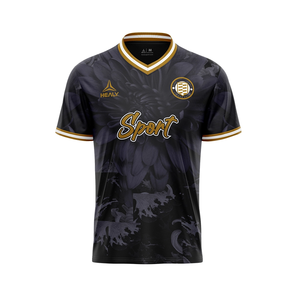 ಹೊಸ ಆಗಮನ ಕಸ್ಟಮ್ ಸಬ್ಲೈಮೇಟೆಡ್ ವಿ ನೆಕ್ ಟಿ ಶರ್ಟ್ ರೆಟ್ರೋ ಫುಟ್ಬಾಲ್ ಜರ್ಸಿ ಸಾಕರ್ ವೇರ್ 1