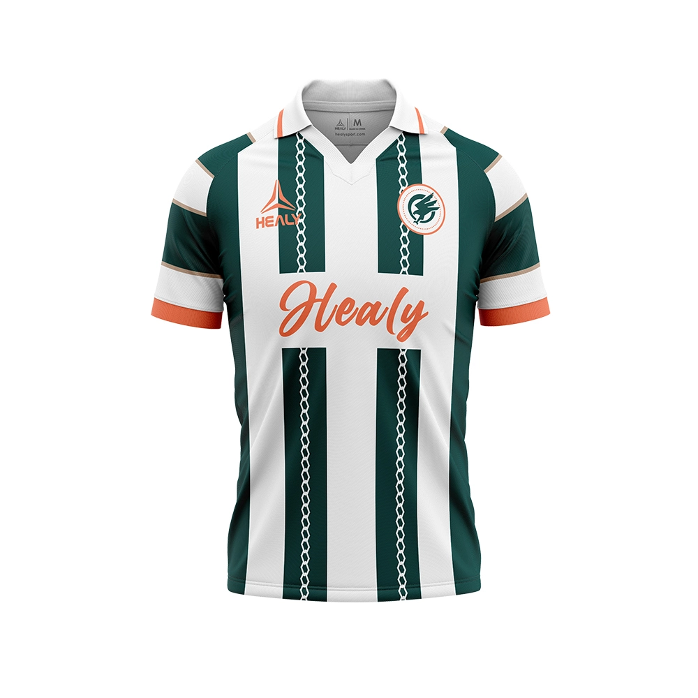 Kubuni Mavazi ya Michezo Mashati ya Kandanda ya Kawaida Desturi ya Retro Soccer Jersey Wanaume 1