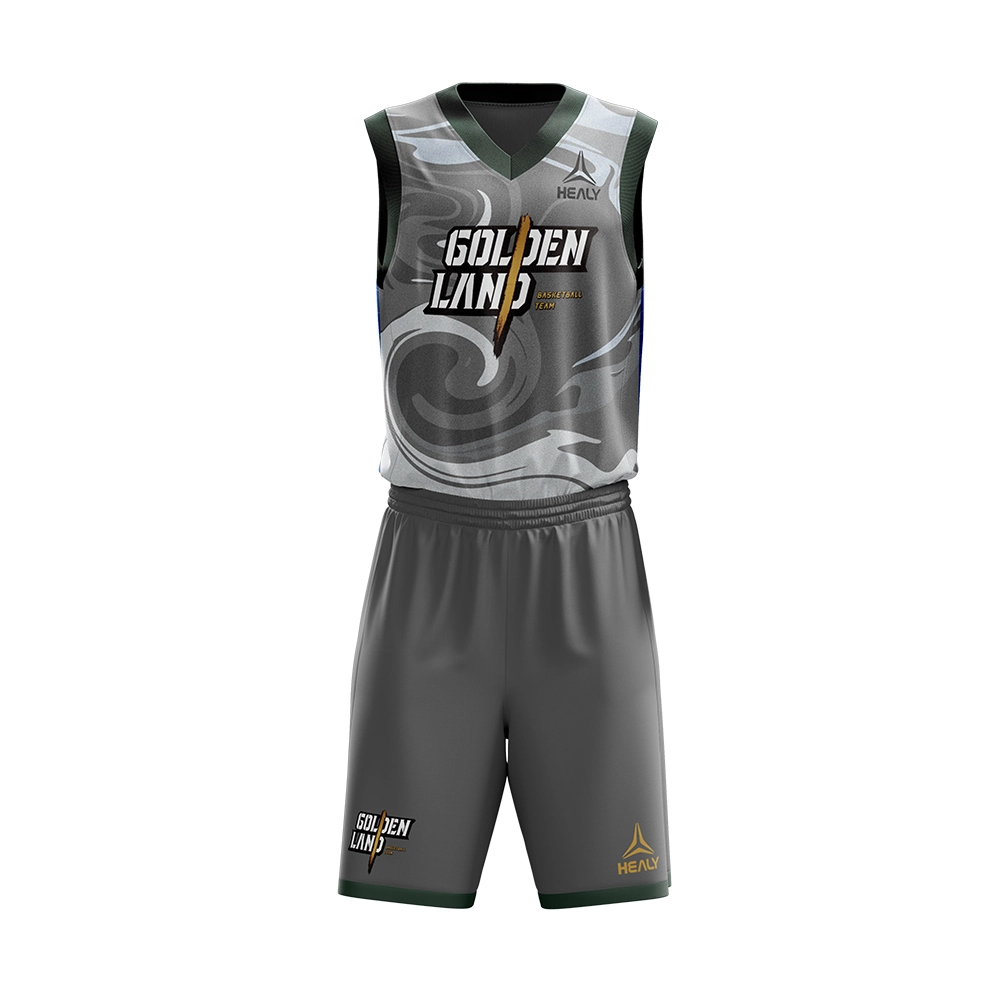 ብጁ የወንዶች የቅርጫት ኳስ የጀርሲ ቡድን ዩኒፎርም Jerseys የቡድን ልብስ ክለብ የቅርጫት ኳስ ስብስቦች 1