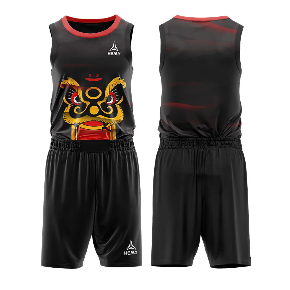 Basketball Jersey Design Maker Accept Customized Labels - - Healy Sportswear 3