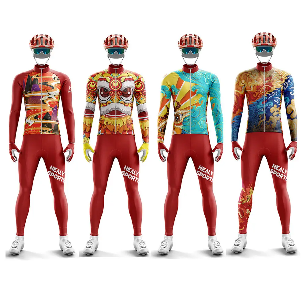 Mens Cycling Attire Custom Size - - Healy Sportswear 4