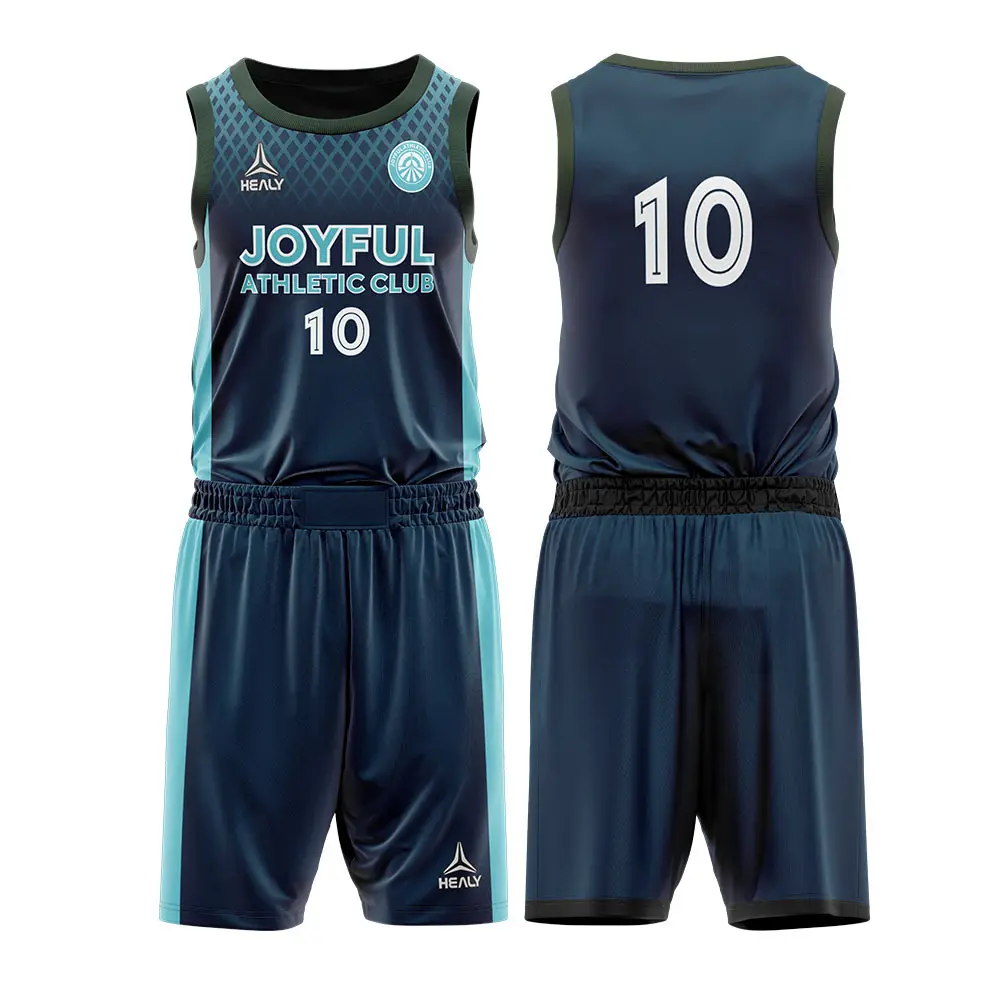 Innovative Wholesale Reversible Basketball Jerseys Fashion Basketball Wear Healy Sportswear Brand 3