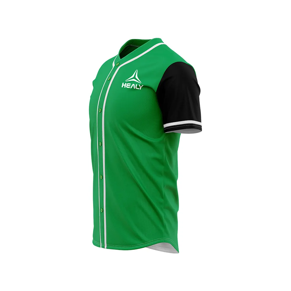 Custom Healy Sportswear Mens Plain Baseball Jersey 3