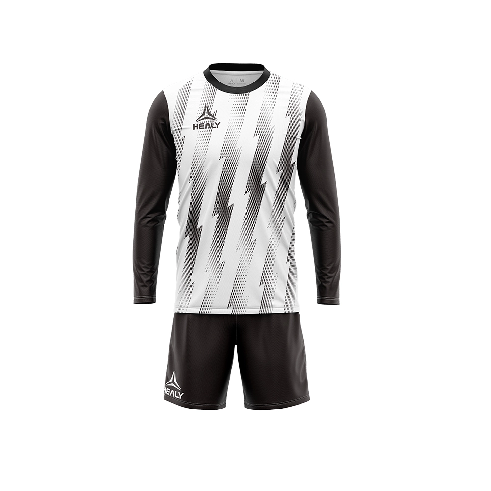Custom Quick Dry Long Sleeve Jersey Football Shirt Men Sublimation Jersey Autumn Soccer Set Kits 1