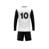 Langarm-Set, atmungsaktiv, Übergröße, 100 % Polyester, Fußballtrikots, Oberteile, Fußballmannschaftsuniform 2