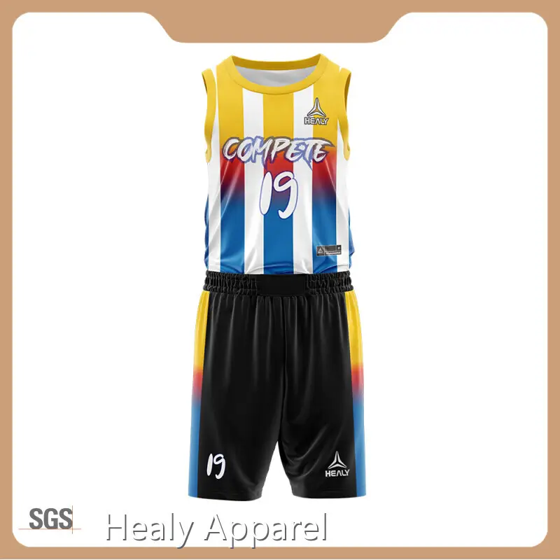 Custom Basketball Jerseys Wholesale Fashion Basketball Wear Healy Sportswear 1