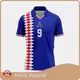 Custom Retro Football Polo Shirts Customized Logo Printing Healy Sportswear 1