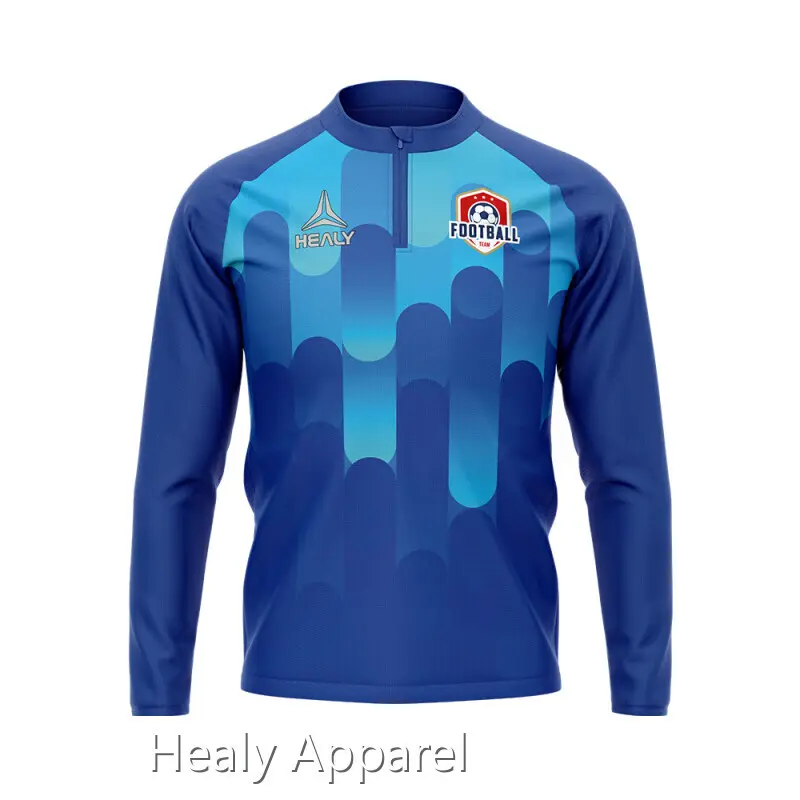 Custom Soccer Team Jackets Factory Healy Sportswear Retro Soccer Wear 1