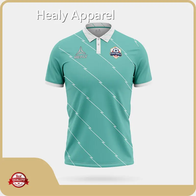 Healy Sportswear | Wholesale Mens Football Polo Shirts Manufacturer 1