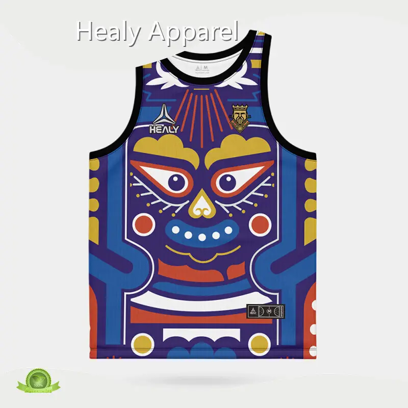 High-quality Healy Sportswear Sublimation Basketball Jersey Maker 1