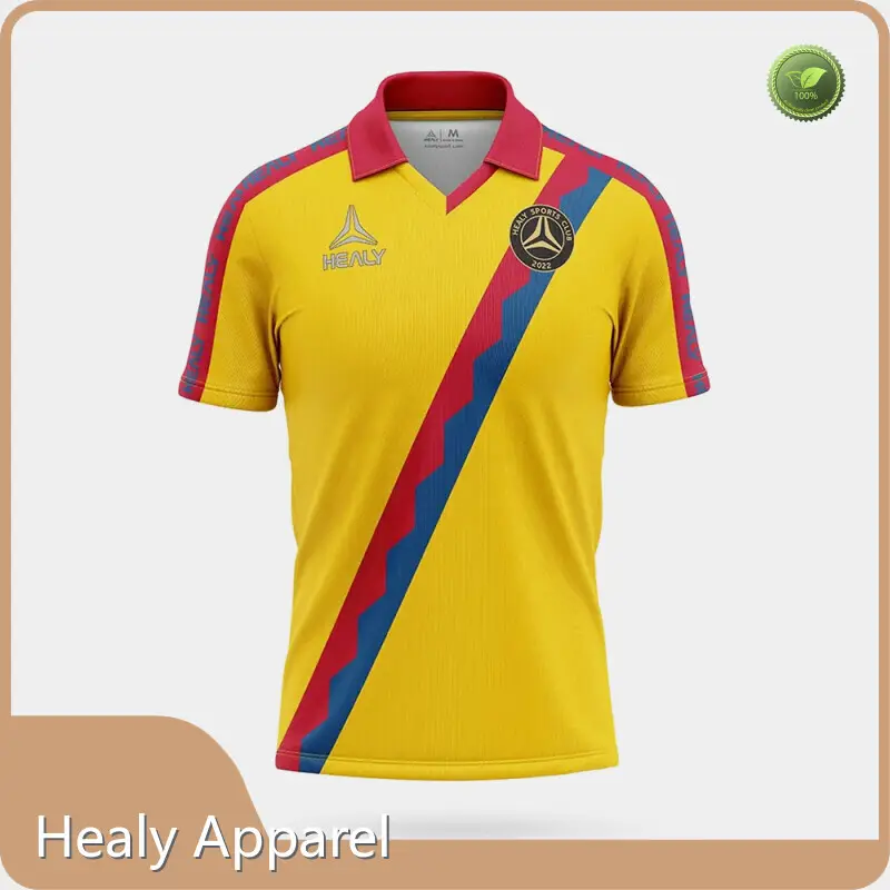 Mens Football Polo Shirts 7-15 Working Days Healy Sportswear 1