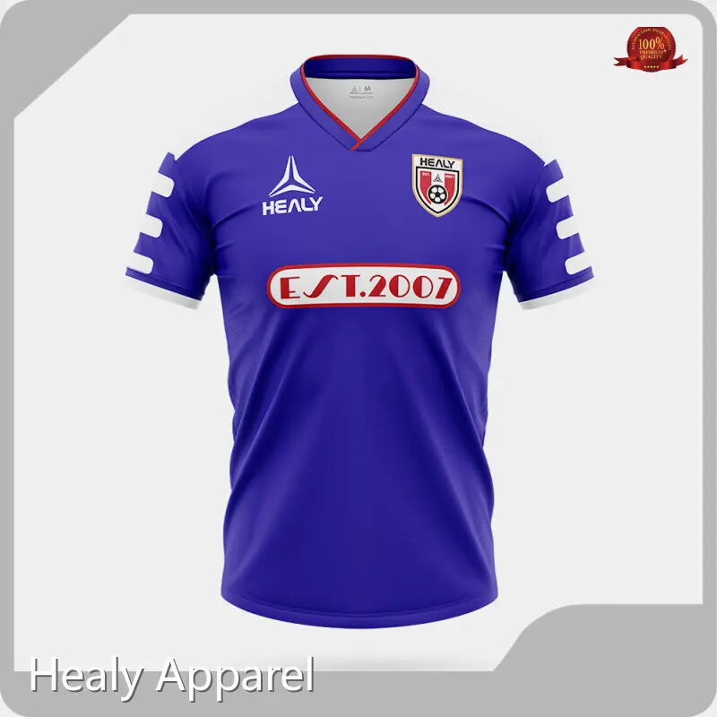 Soccer Team Jerseys Wholesale Healy Sportswear Manufacture Accept Customized Labels 1