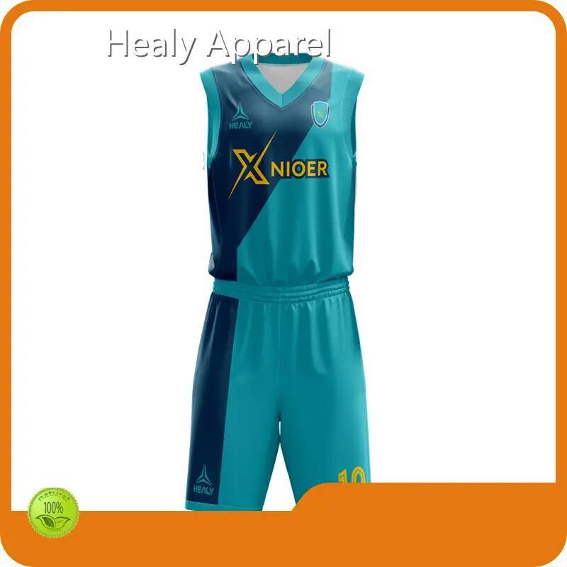 Custom Made Basketball Jerseys Healy Sportswear Brand 7-14 Working Days Custom Size 1