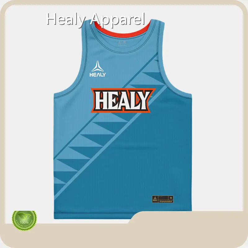 Wholesale Reversible Basketball Jerseys Healy Sportswear Manufacture FOB Guangzhou 1