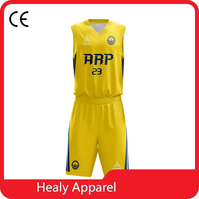 Healy Sportswear Brand Custom Basketball Jersey Maker Supplier 1