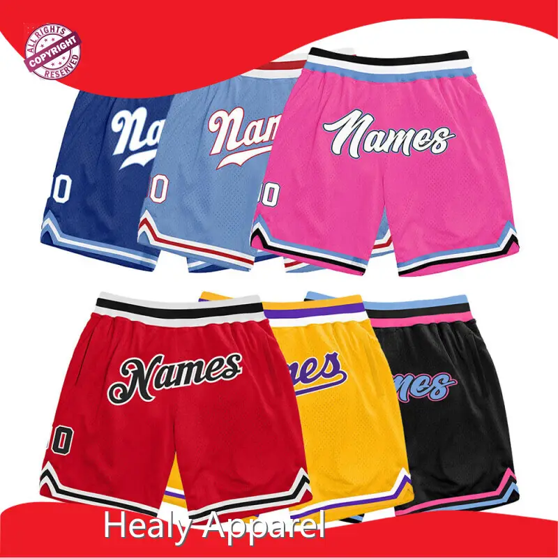 Vintage Basketball Shorts Wholesale FOB Guangzhou by Healy Sportswear 1