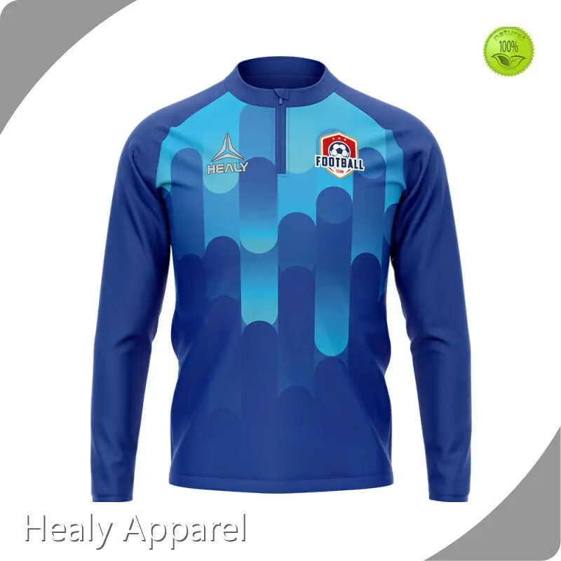 Custom Soccer Team Jackets FOB Guangzhou Healy Sportswear Brand 7-14 Working Days 1