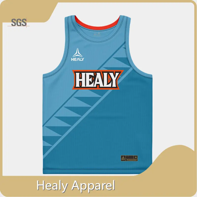 Healy Sportswear Wholesale Reversible Basketball Jerseys Manufacturer 1