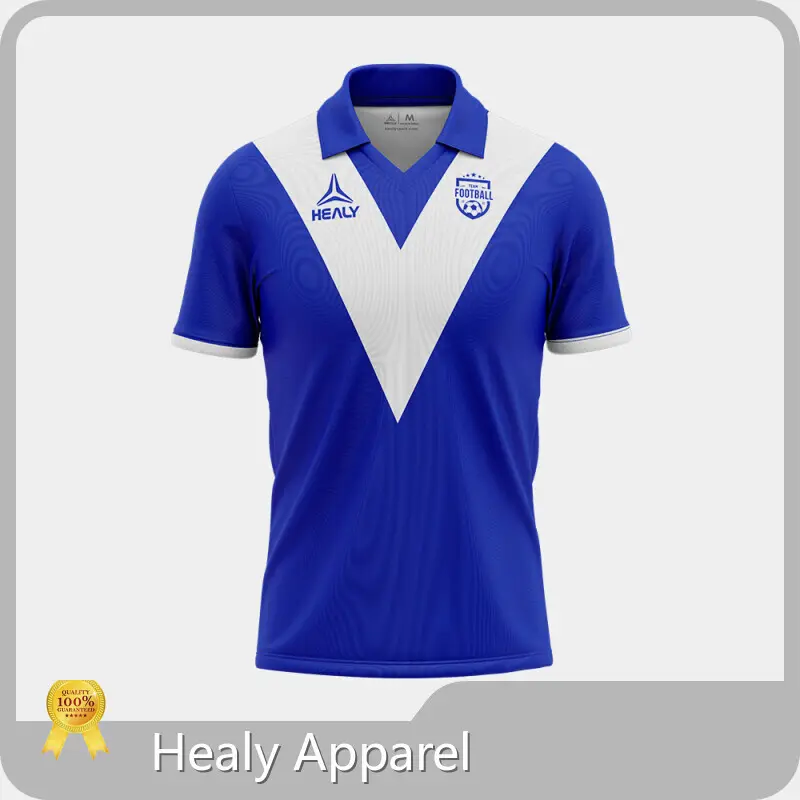 Healy Sportswear Latest Soccer Polo T-shirt Retro Soccer Wear 1