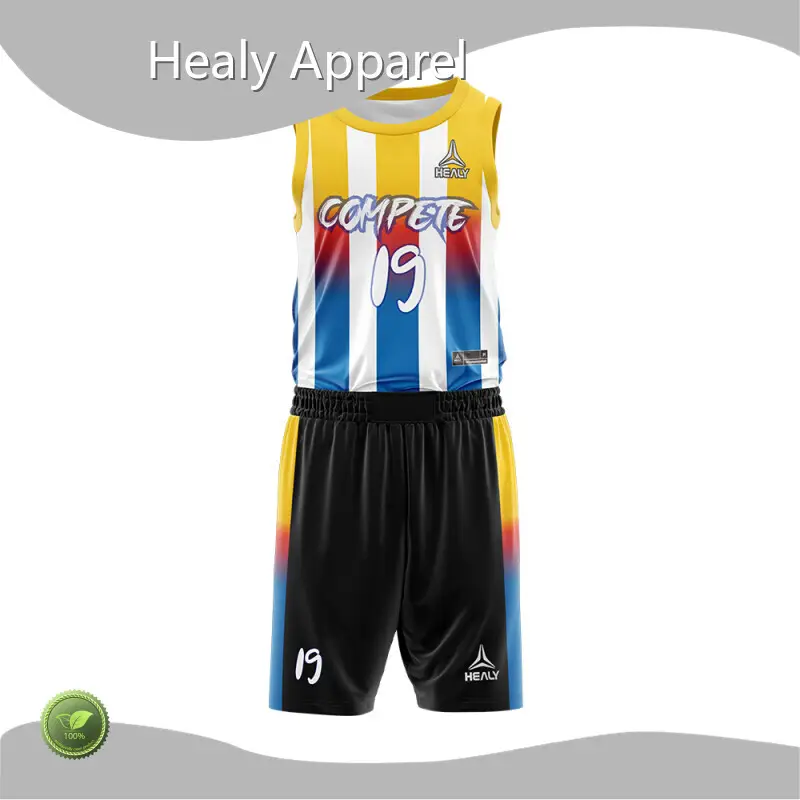 Custom Sublimated Basketball Jerseys Supply Healy Sportswear Accept Customized Labels 1
