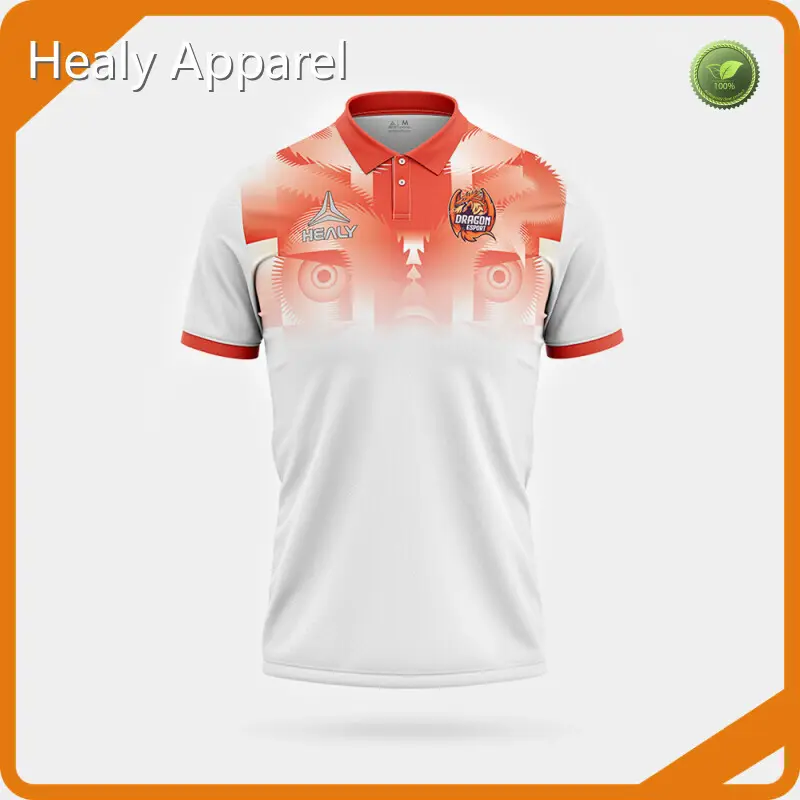 Custom Soccer Polo T-shirt 7-14 Working Days Healy Sportswear 1