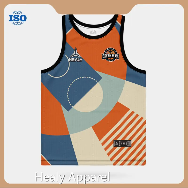Basketball Jersey Manufacturers Healy Sportswear Manufacture Customized Logo Printing 1
