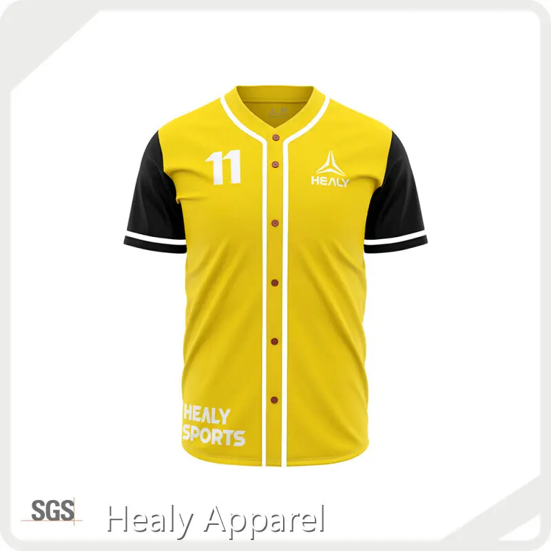 New Mens Baseball Shirt Outfit FOB Guangzhou Vendor 1