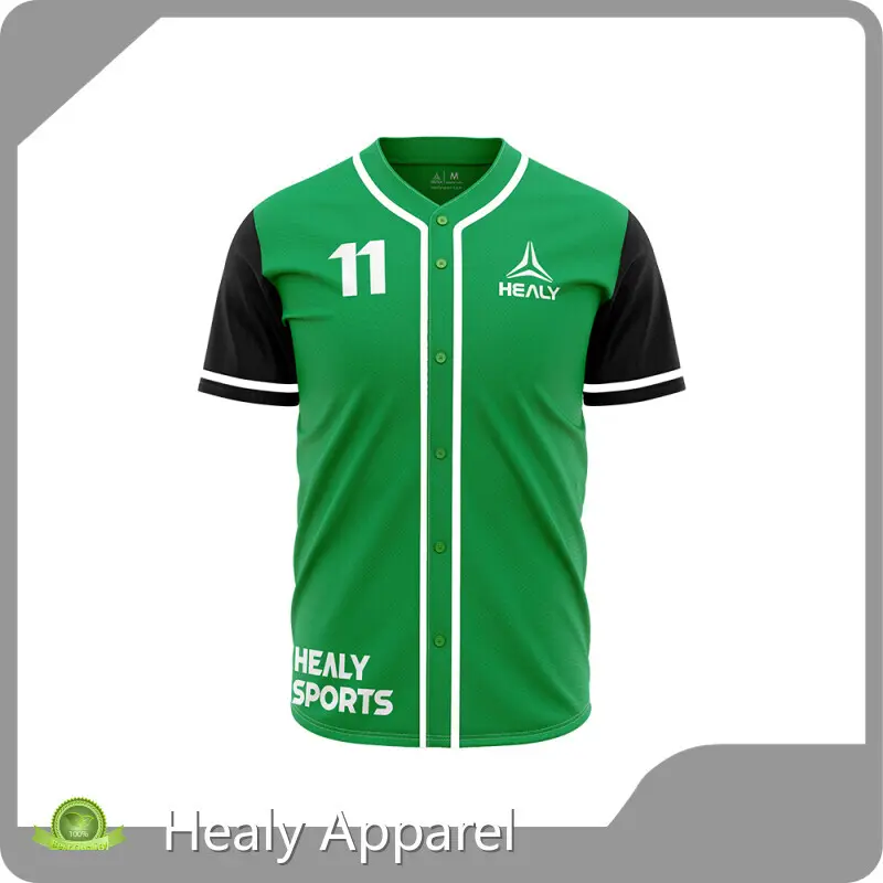 Mens Jersey Baseball FOB Guangzhou Healy Sportswear Brand Customized 1