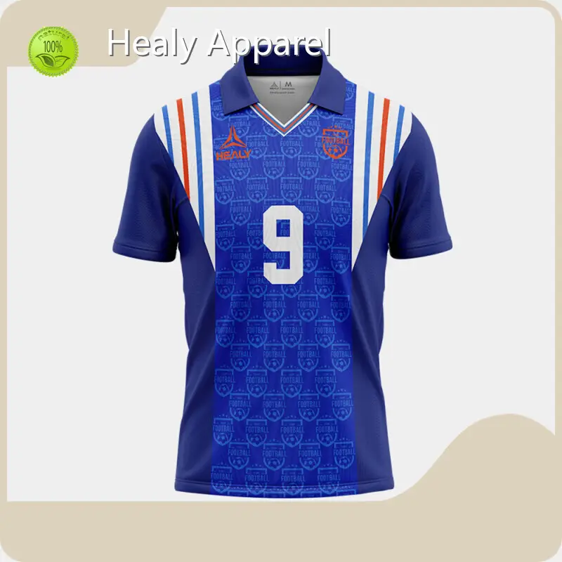 Healy Sportswear High-quality Custom Soccer Shirt Retro Soccer Wear 0201 1