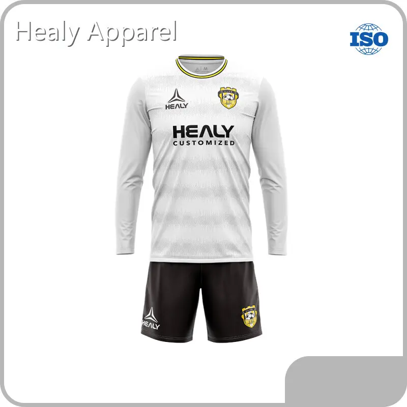 Latest Soccer Training Uniform Accept Customized Labels Healy Sportswear Brand 1