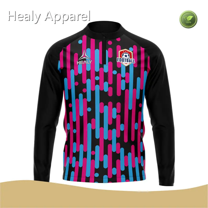 Latest Custom Soccer Team Jackets Customized Healy Sportswear Brand 1