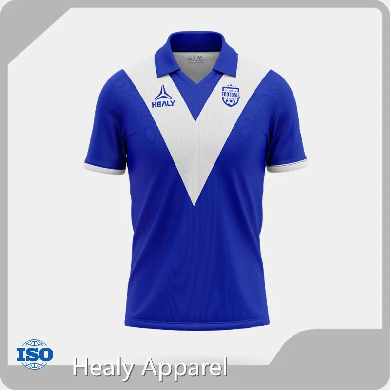 Healy Sportswear Football Polo T-shirts Customizedcompany 1