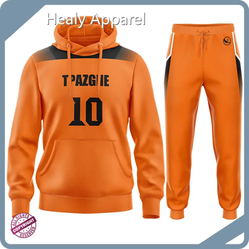 Healy Sportswear Tackle Twill Hoodie Supply 1
