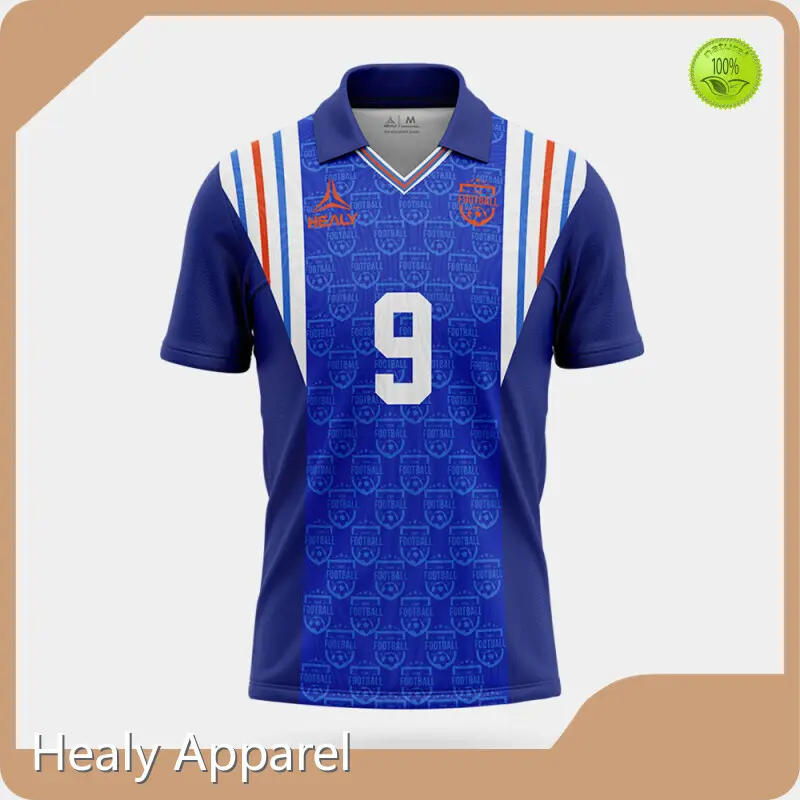 Custom Retro Football Polo Shirts Makers 1