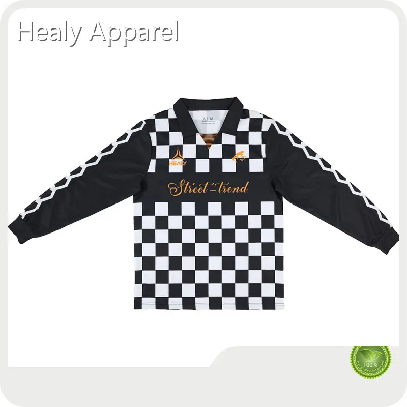 Custom Soccer T-shirt Maker Accept Customized Labels Healy Sportswear 1