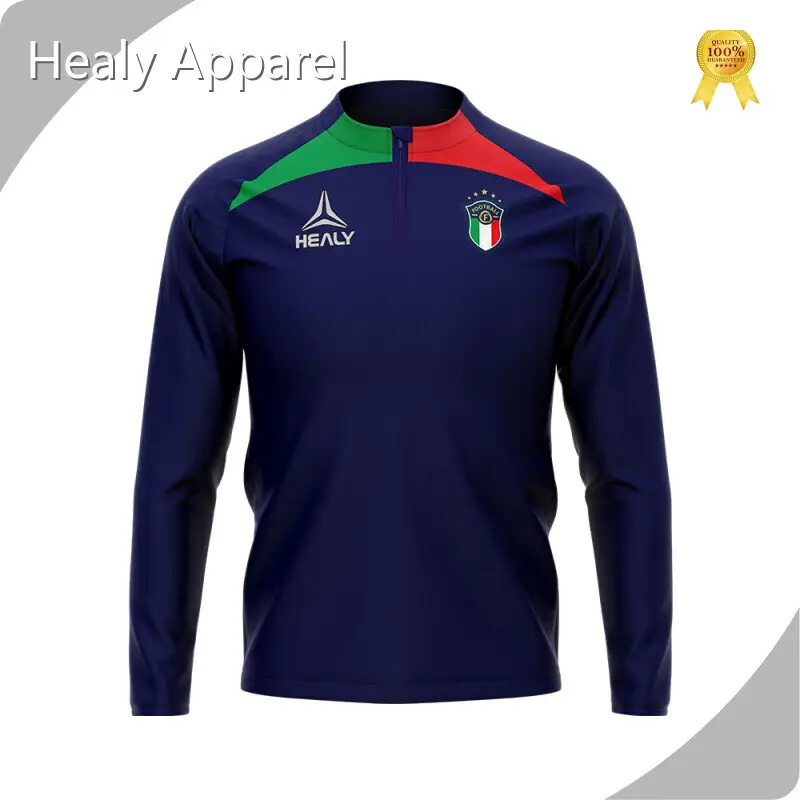 Hot Soccer Jackets Wholesale Retro Soccer Wear Healy Sportswear Brand 1