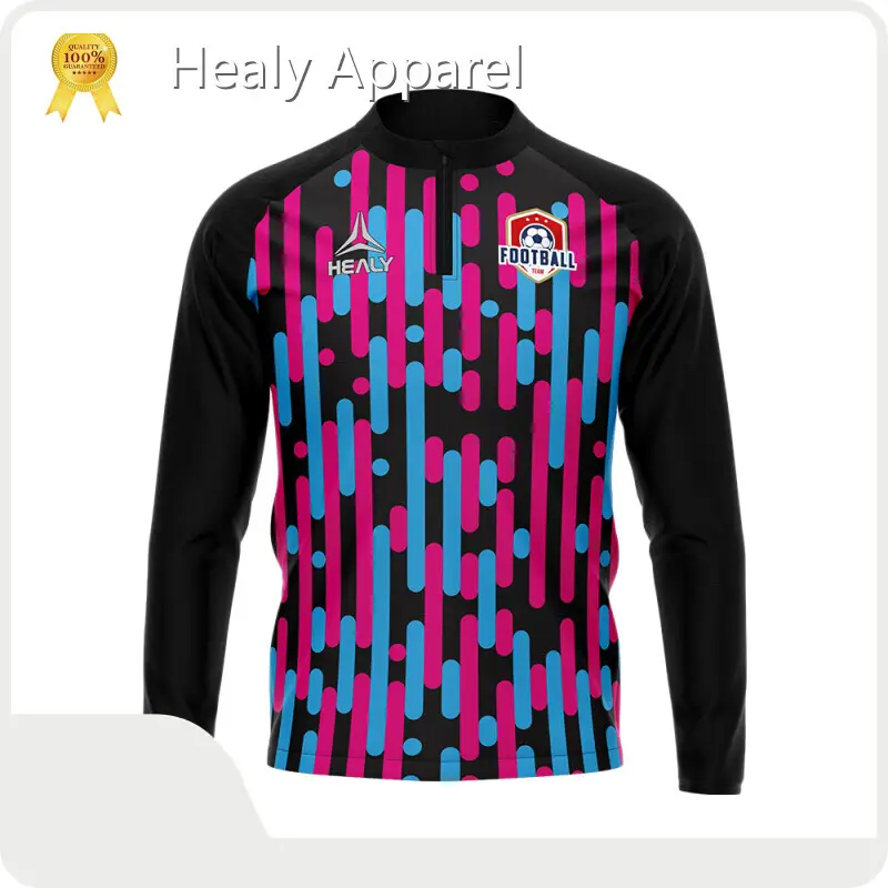 Healy Sportswear Brand Custom Football Jackets Supplier 1