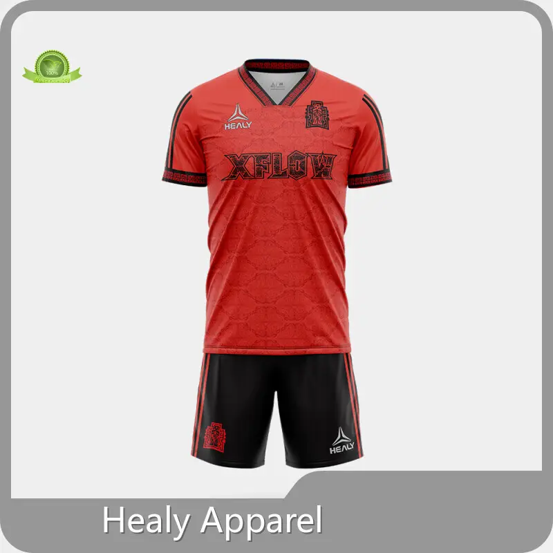 Healy Sportswear Top Football Jersey Wholesale Suppliers FOB Guangzhou 1